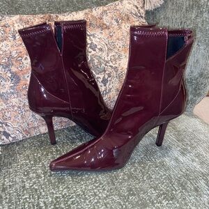 Zara Kitten Heel Ankle Boots